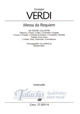 Messa da Requiem (cello part)